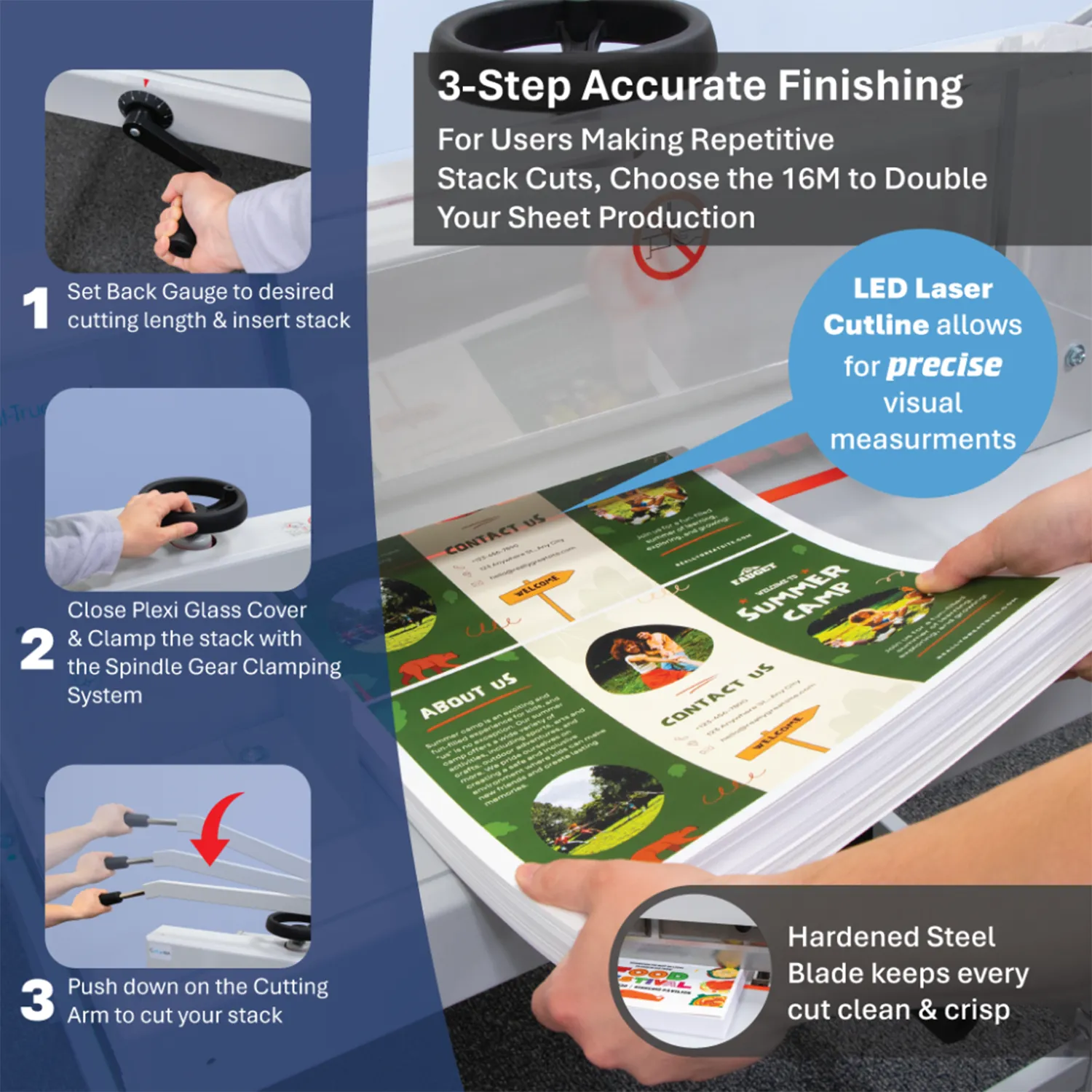 Formax Cut-True 16M 18.7 Inch Manual Paper Cutter for Printing & Office Use