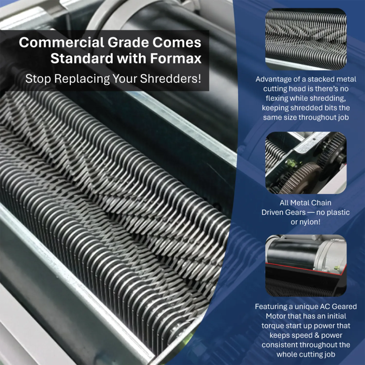 Formax FD 8304CC P-5 High-Security Paper Shredder