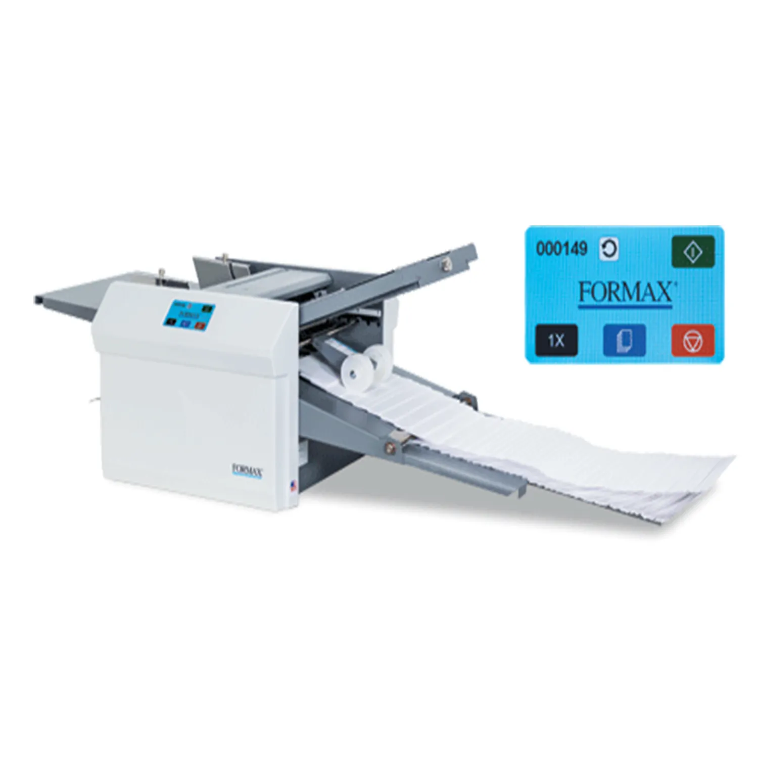 Formax FD-346 Tabletop Paper Folder & Accessories