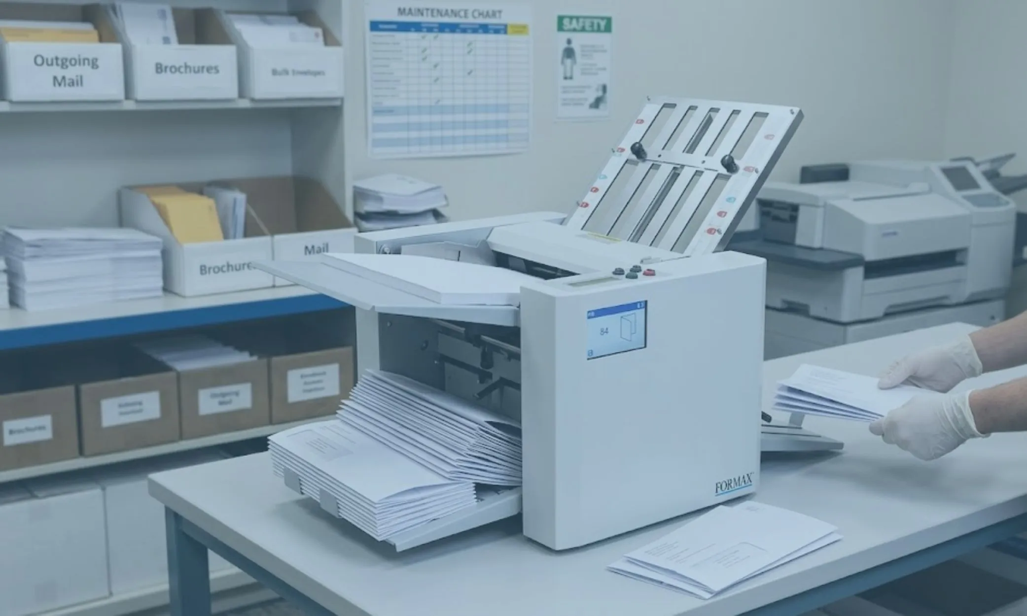 Formax FD 300 Desktop Office Folder: Compact and Efficient Paper Folding Solution