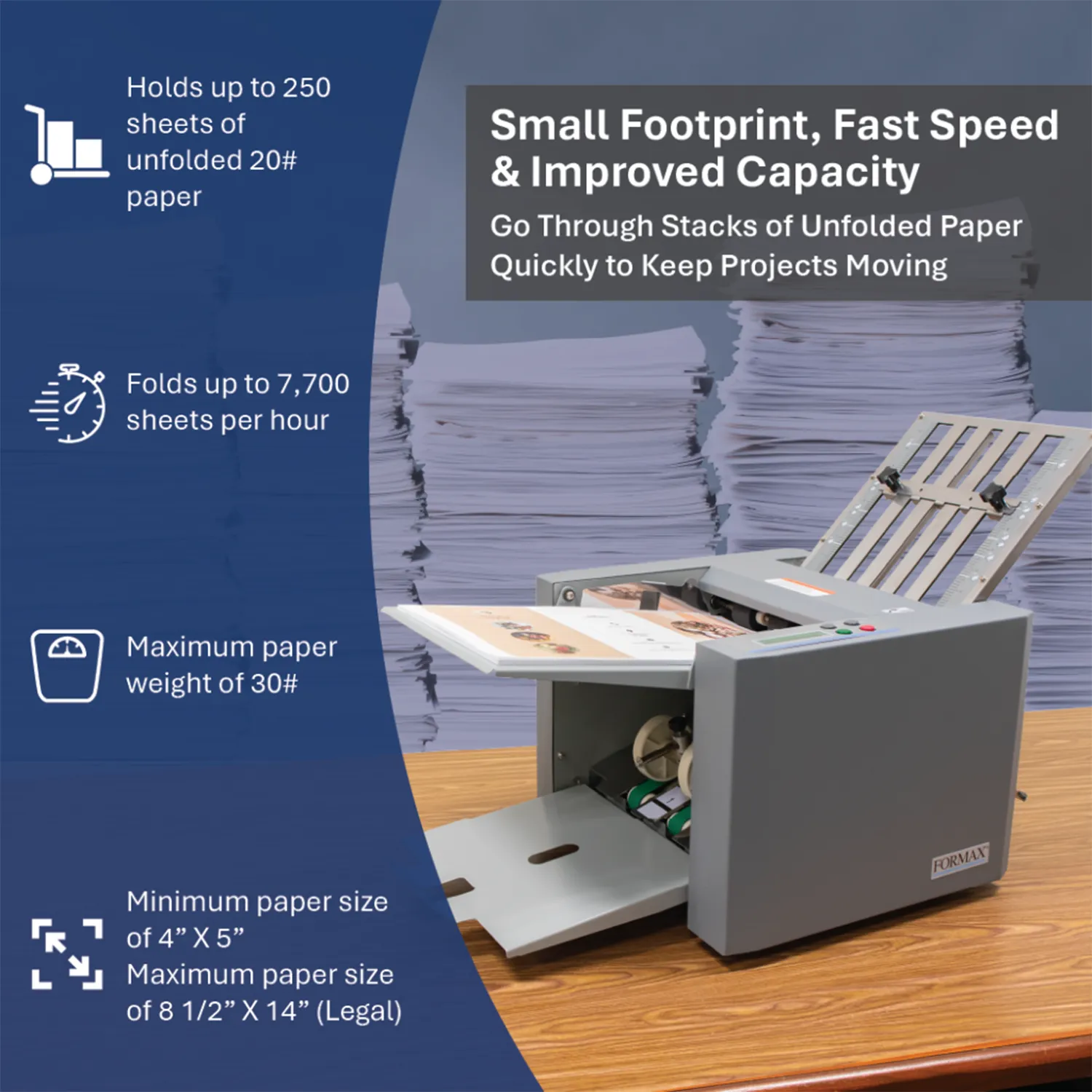 Formax FD 314 Office Desktop Paper Folder